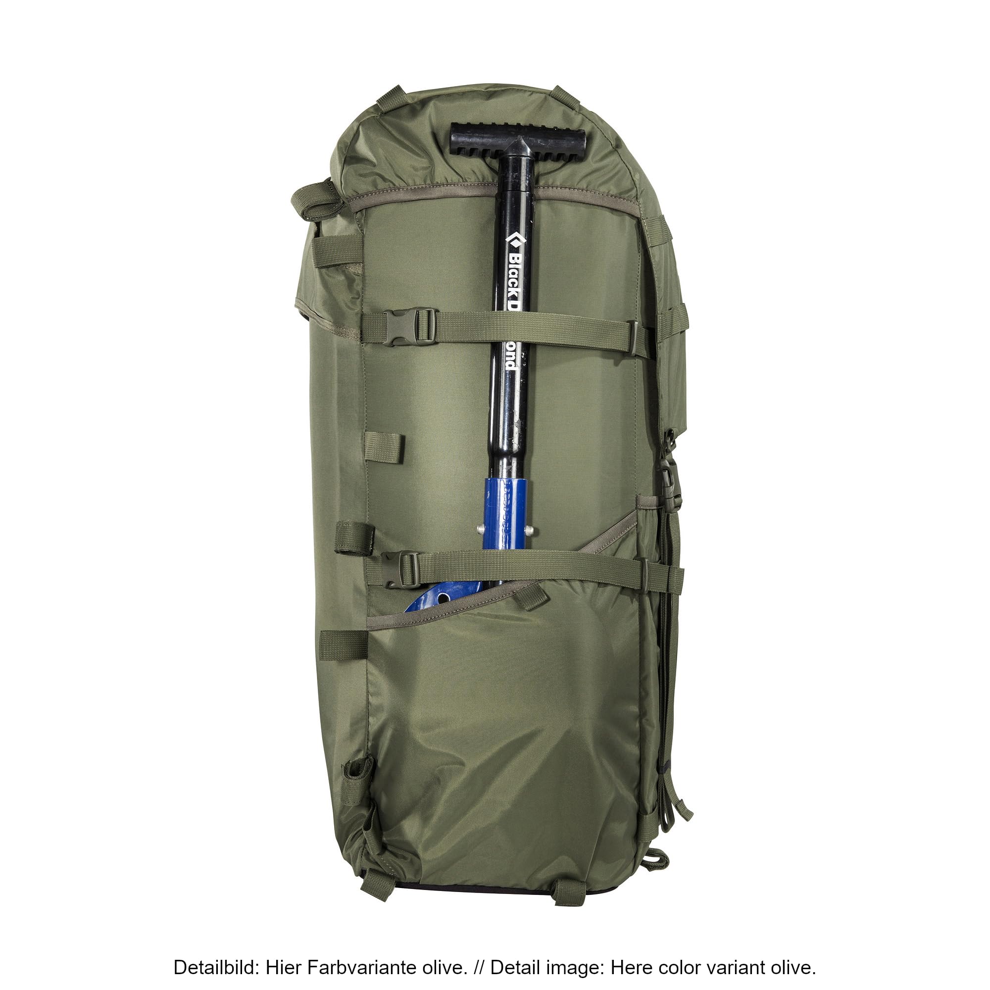 Tatonka Packsack 2 Lastenkraxe 80 Liter - Zum Umfunktionieren Lastenkraxe in einen Rucksack mit Tragegestell (black)