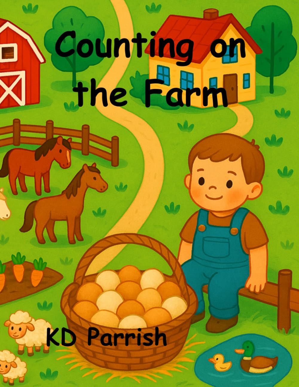 Counting on the Farm: Numbers 1 to 10