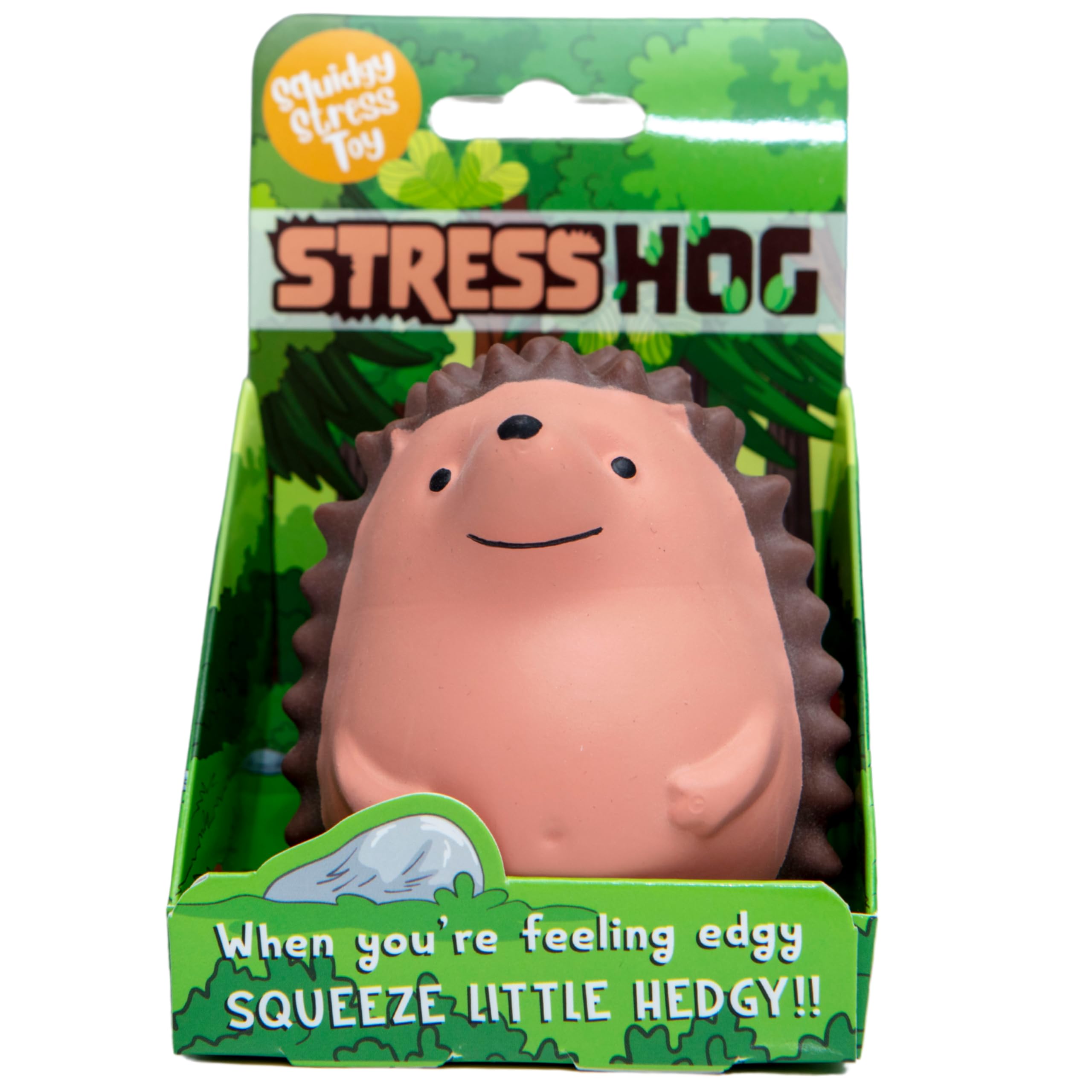 Boxer Gifts Stress Hog Stress Toys | Unique Stress Balls For Adults & Teenagers - Helps With Anxiety Relief - Office Desk Toy | Fun Cute Hedgehog Gifts & Joke Secret Santa For Colleagues