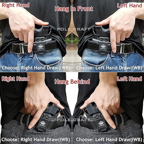 Vista 71 de Funda Taurus G3C G2C IWB Kydex Holster Taurus G3C / G2C / G2S / PT111 / PT140 0.354 in/.40 - Cintura interior oculta Taurus G3C / G2C / G2S / PT111