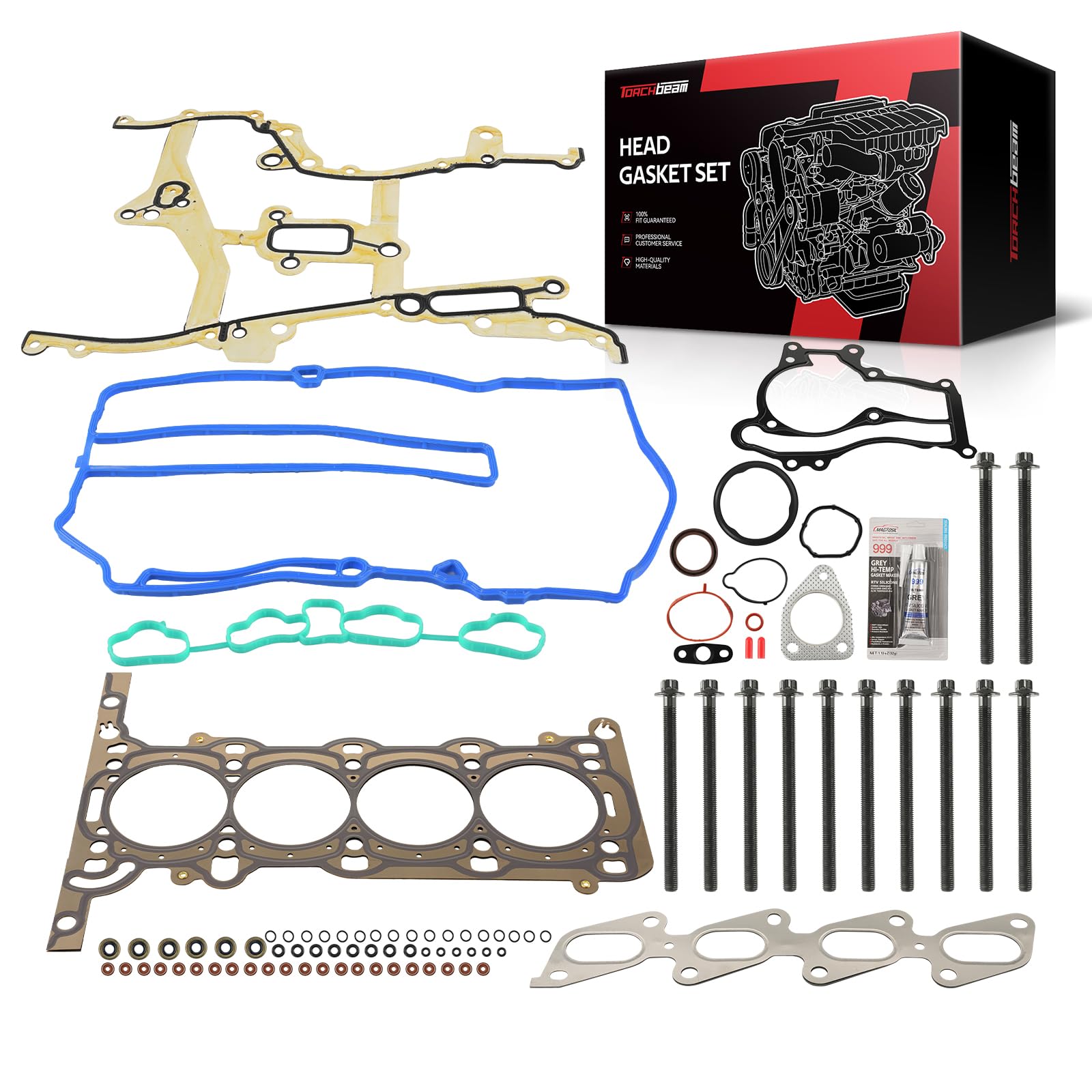 Torchbeam HS26540PT-1 Head Gasket Set for Chevrolet Cruze 2011-2015 1.4T
