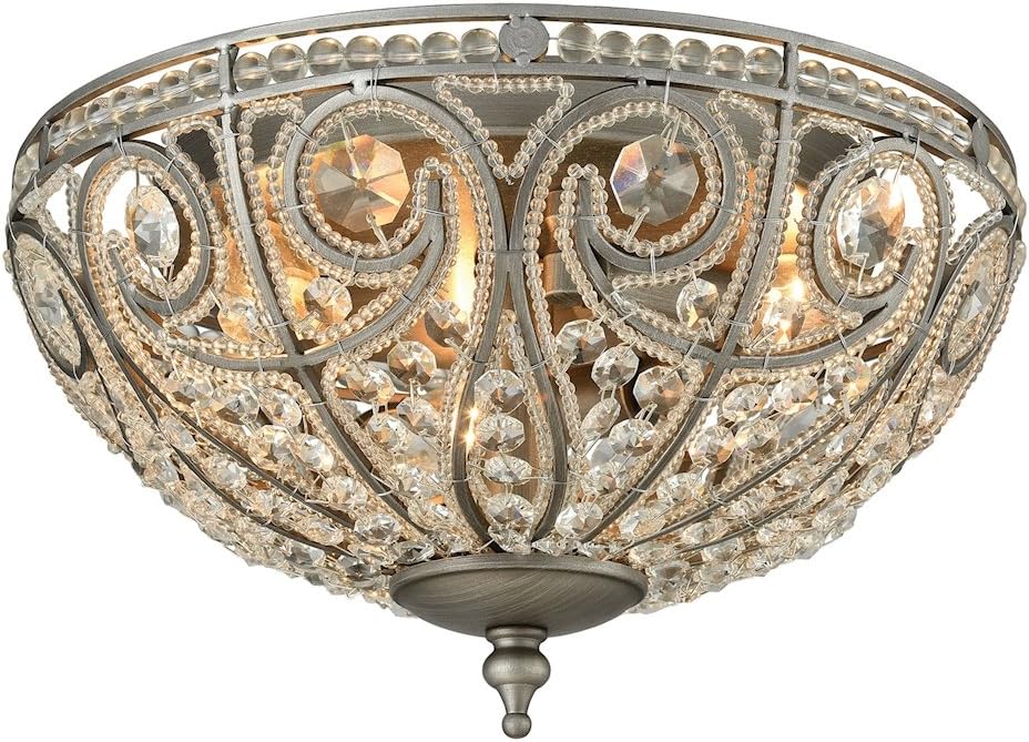 Up To 60% OFF Elk Lighting 15993/3 Close-to-Ceiling-Light-fixtures, 7 x 13 x 13, Gray Holiday Deals 🛒 Elk Lighting 15993/3 Close-to-Ceiling-Light-fixtures, 7 x 13 x 13, Gray