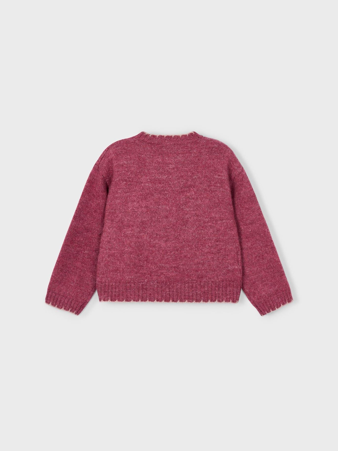Mayoral Maglione Ricamo Lustrini per Bambine e Ragazze Cilieg mez 5 Anni (110cm)