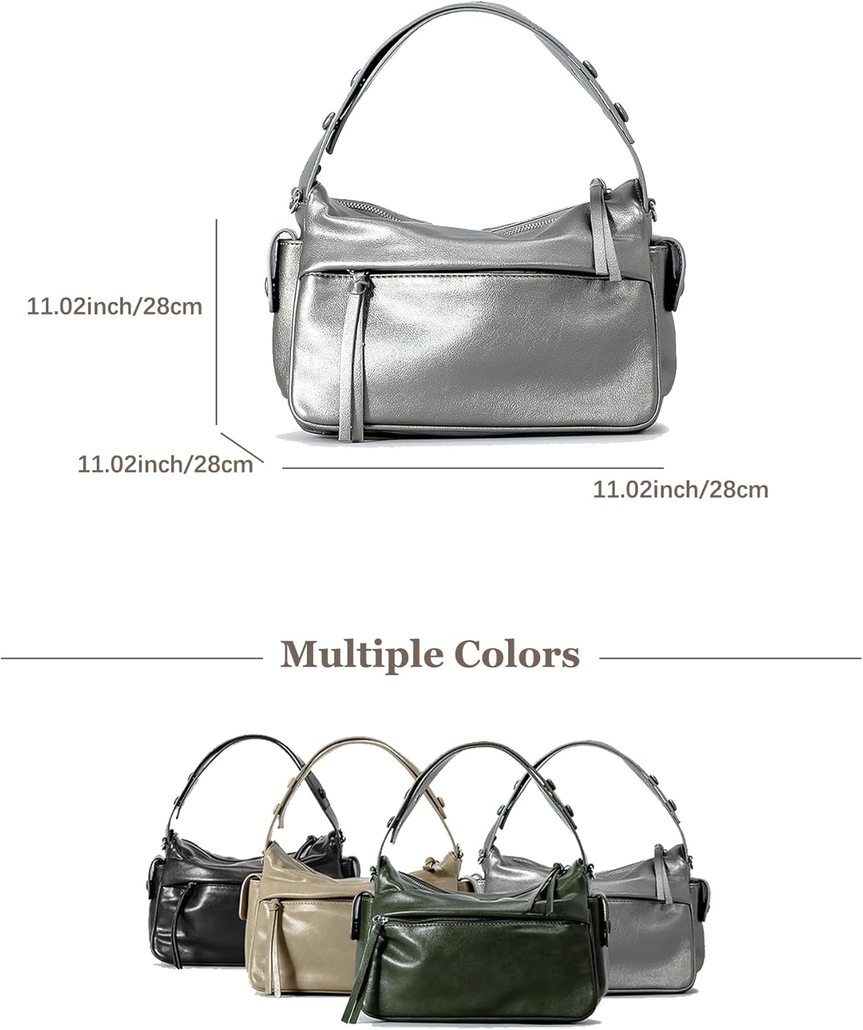 NEWBELLA Women's Lightweight Boston Bag - Stylish Shoulder & Tote Handbag, Convenient Durable Commuter Bag for Daily & Work - Image 7