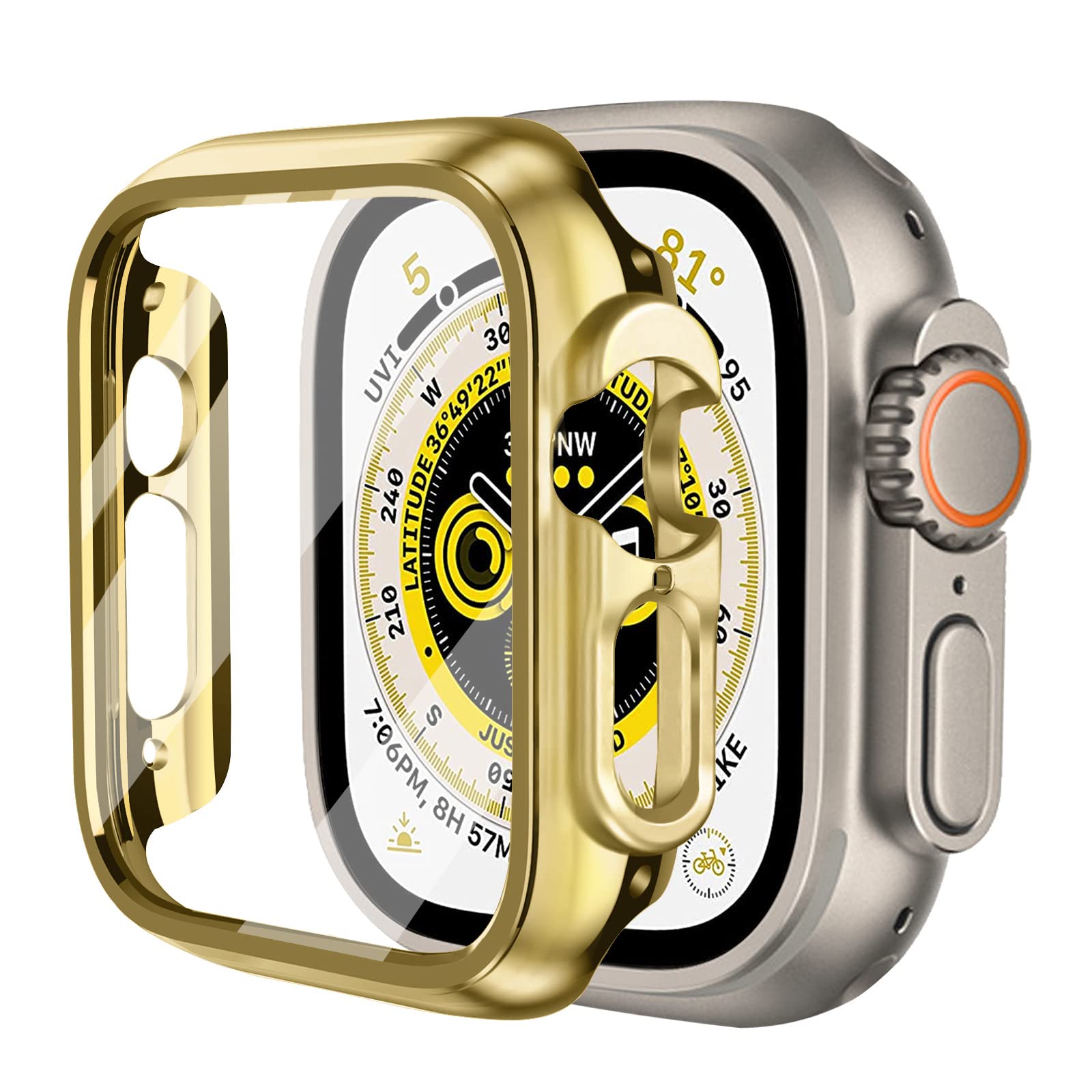 Amazon.co.jp: KIMOKU コンパチブル Apple Watch ケース Series SE2/SE 