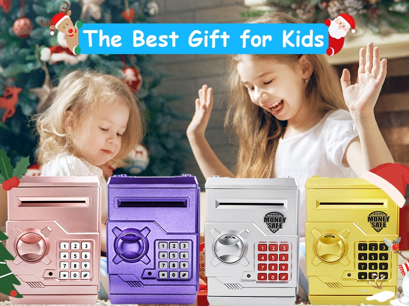 Amazon.com: Totola Piggy Bank Electronic Mini ATM for Kids