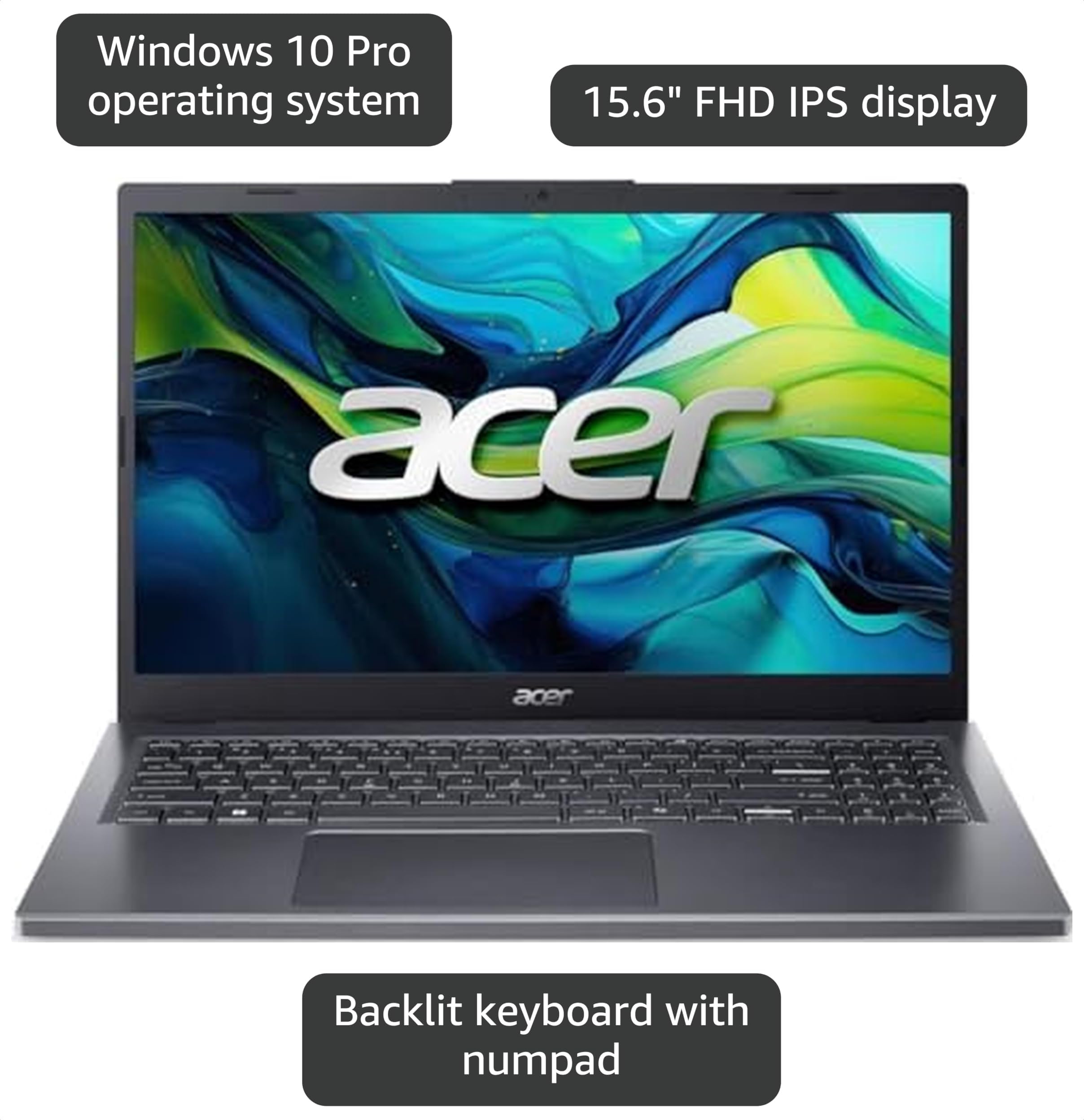 Amazon.com: Acer 2025 Aspire 15.6” FHD IPS Laptop 14-Core Intel