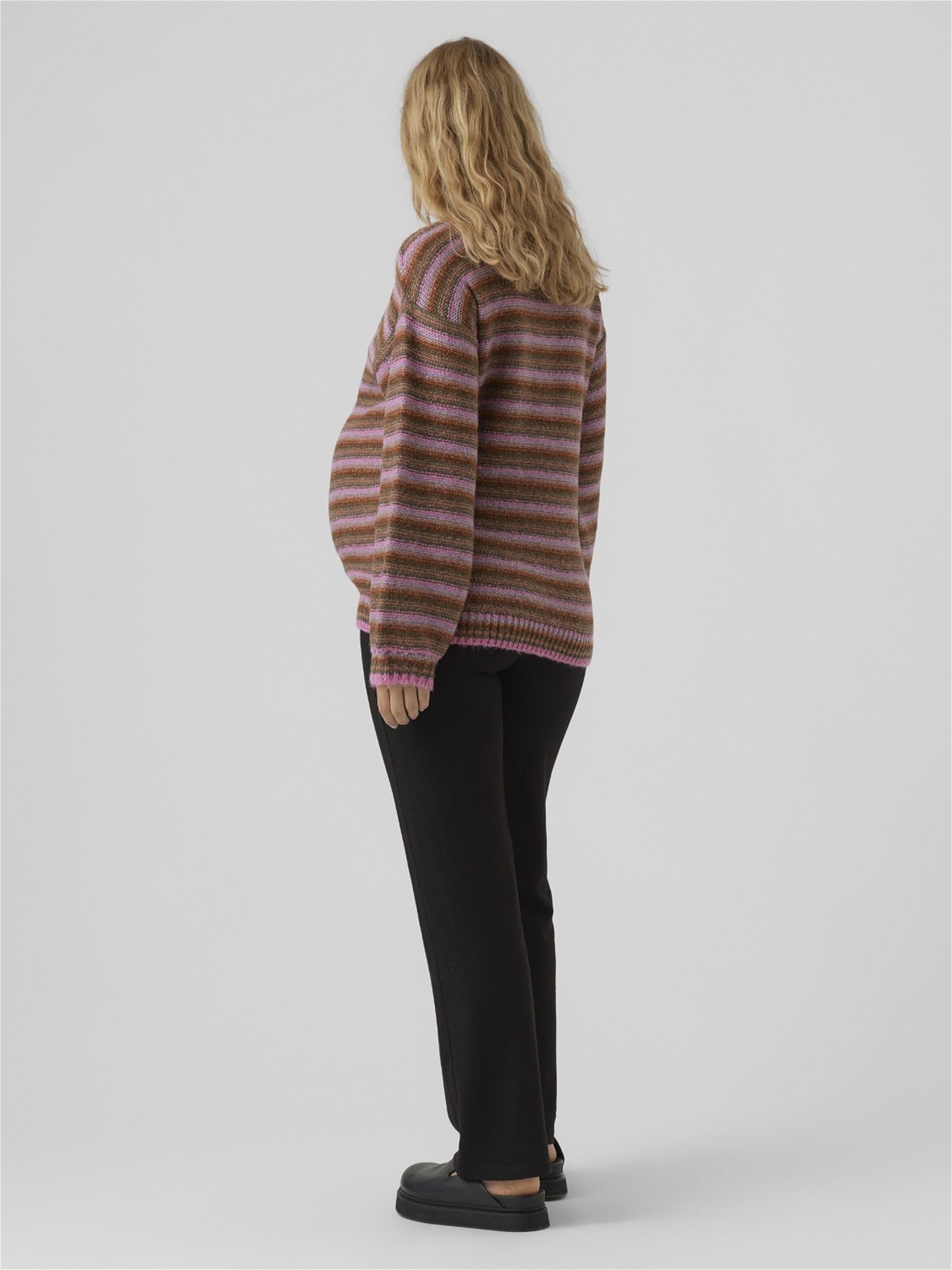 MAMALICIOUS Mamma Licious MLSANDRA - Maglione premaman femminile, glicine, M