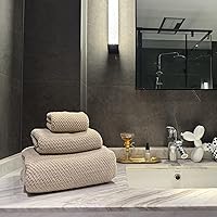 Vista 4 de Toallas de baño extragrandes de 40x80 pulgadas para adultos, toallas de baño super suaves de secado rápido y altamente absorbentes de microfibra