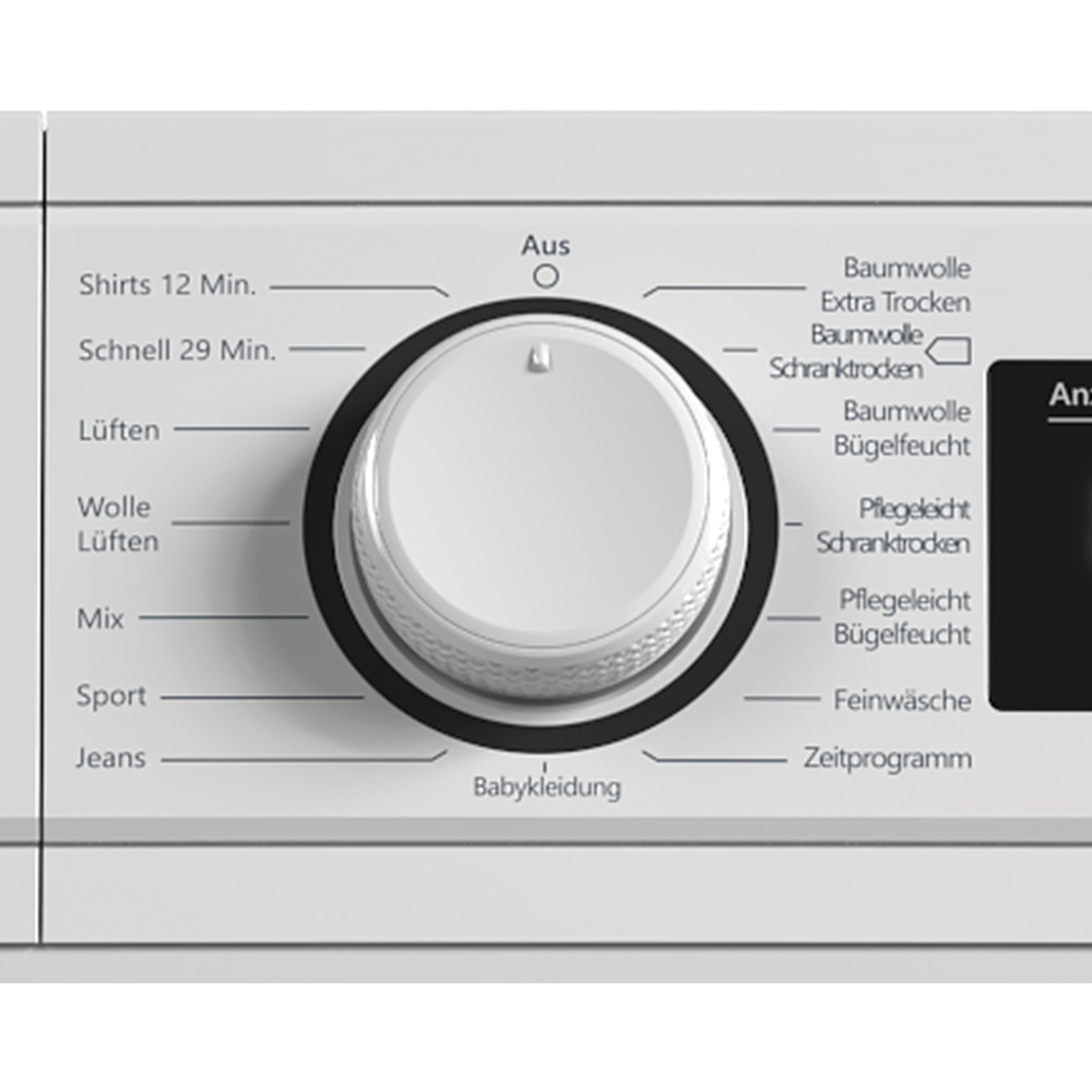 Telefunken Kondenstrockner / 7kg Trockner mit 15 Programmen, Startzeitvorwahl, Knitterschutz & reversierenden Trommelbewegungen, weiß, T-11-400-W