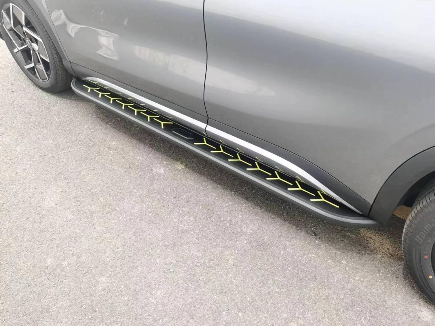 2Pcs Running Board Fits for 4Runner N500 2024 2025 Nerf Bars Side Steps (with Brackets&Installation Guides) No.3