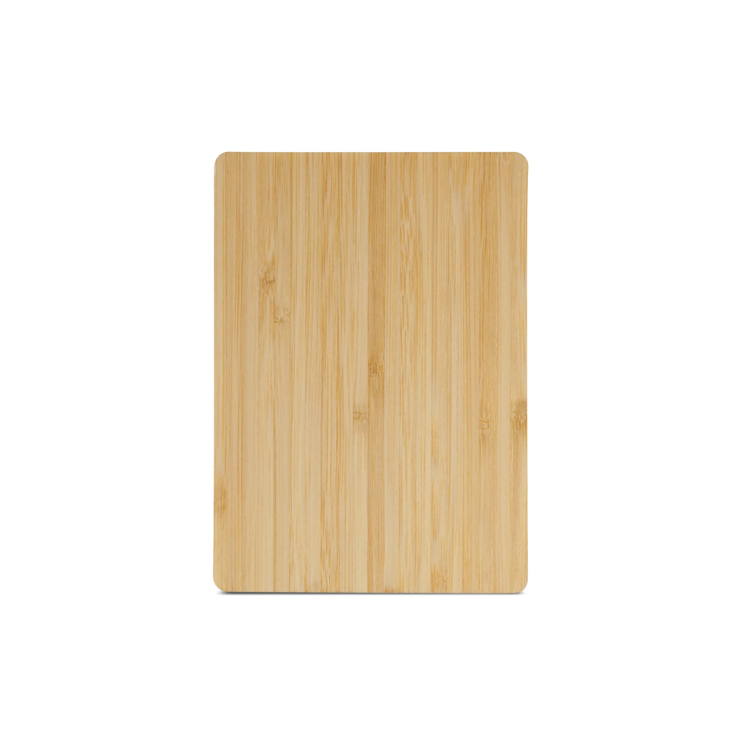 Instagram NFC Schild, Bambus, 105 x 148 mm, fertig eingerichtet, mit NFC und QR-Code