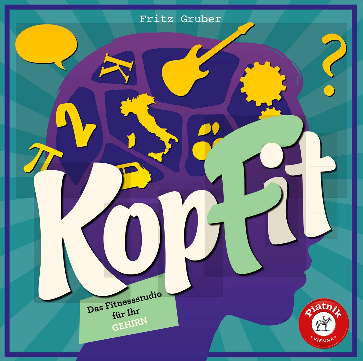 Piatnik 6340 - Kopfit, Gioco da tavola [Lingua Tedesca]
