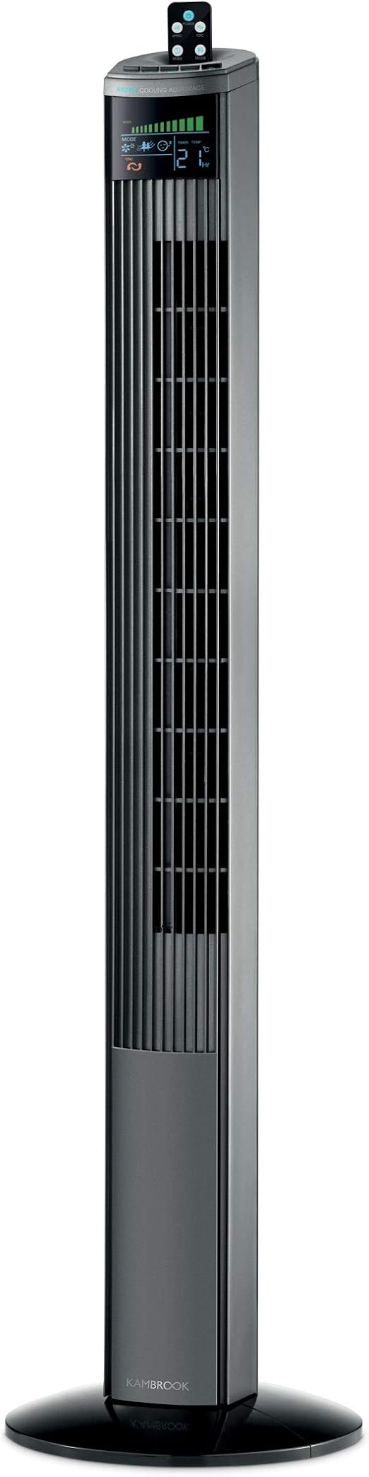 Kambrook 116 CM Arctic LED Display Tower Fan, Grey KFA839GRY Amazon