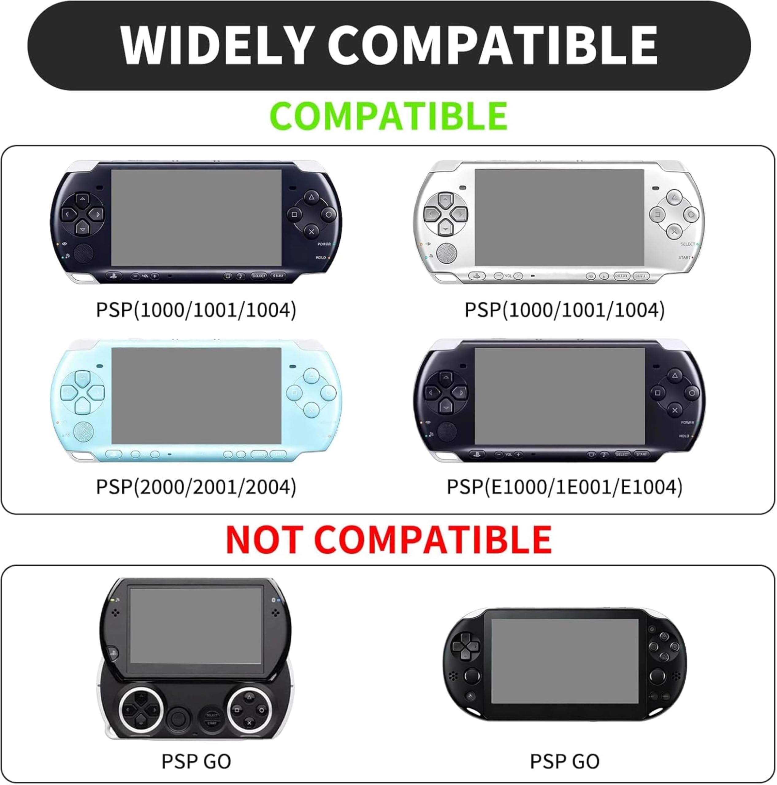 PSPとソフト AGF Tüm modellerle uyumlu Sony PSP şarj kablosu için şarj cihazı
