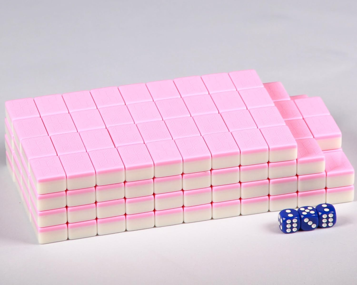 Blank Mahjong Tile Set 1.2-inch Blank Tile 166 Blank Mahjong Tiles
