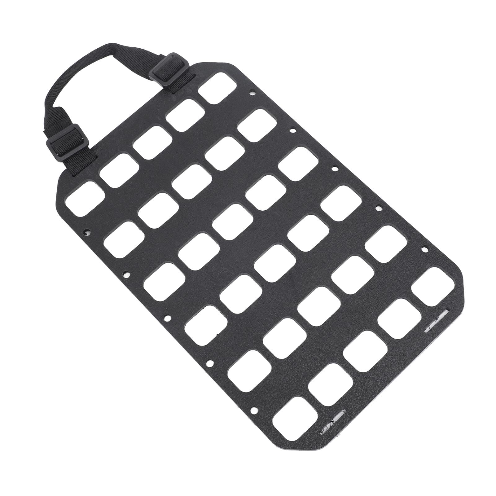 Pyhodi Molle-Panel mit Griff, Design mit Festen Löchern, Wandmontiertes Molle-Organizer-Panel für Wandbox-Rucksack, PP-Material, Multifunktionale Verwendung, Einfach zu Tragen