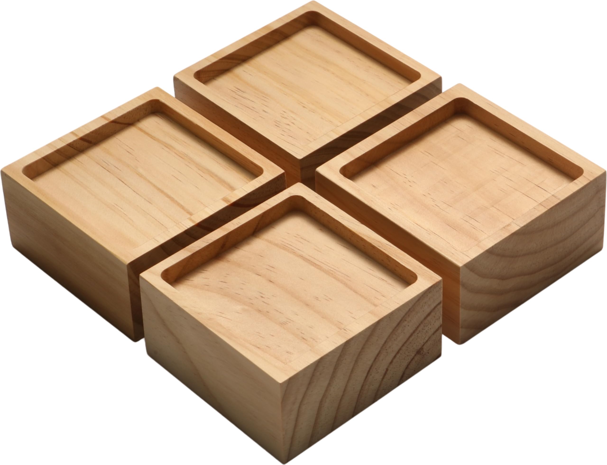 Lufia Wood Bed Risers - Raise Your Furniture -14 Lufia Wood Bed Risers - Raise Your Furniture -14