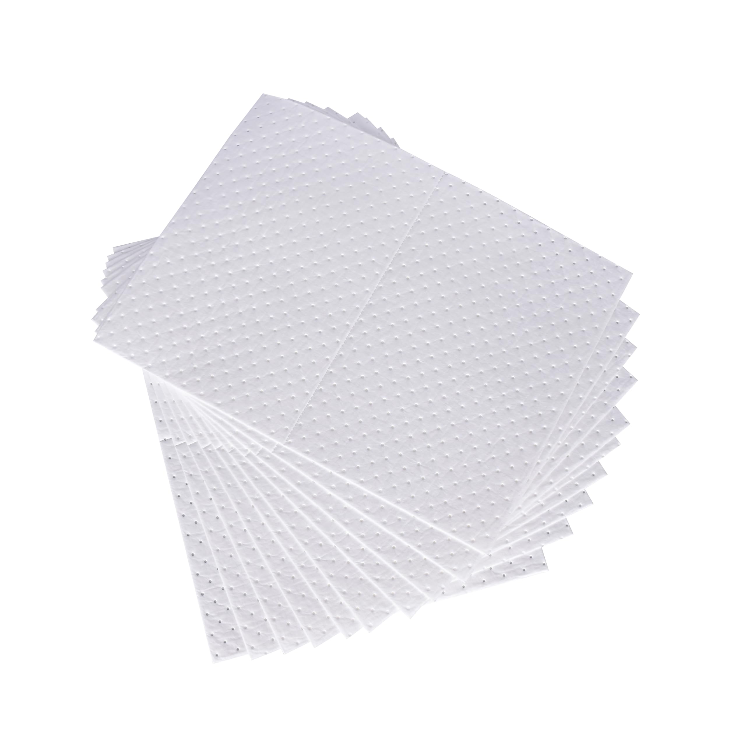 200 Almohadillas Absorbentes De Aceite Y Combustible - 50x40 Cm, Absorben 1 Litro Cada Una, Para Talleres Y Garajes
