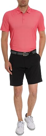 Robert Graham Mens Hyde 3 Short Sleeve Knit Polo Shirt