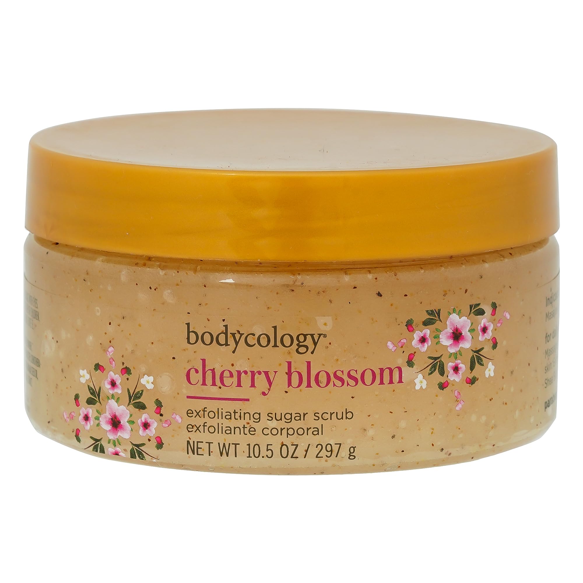 Cherry Blossom Exfoliating Sugar Scrub For Women 10.5 oz Scrub
