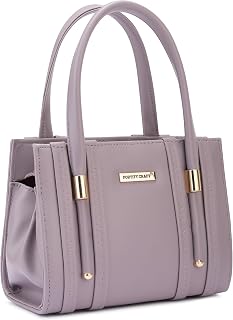 Tommy Craft Women's Handheld Bag | Elegant & Trendy PU Leather Tote in Purple | Spacious Design with Dual Handles | Ideal ... Price In India