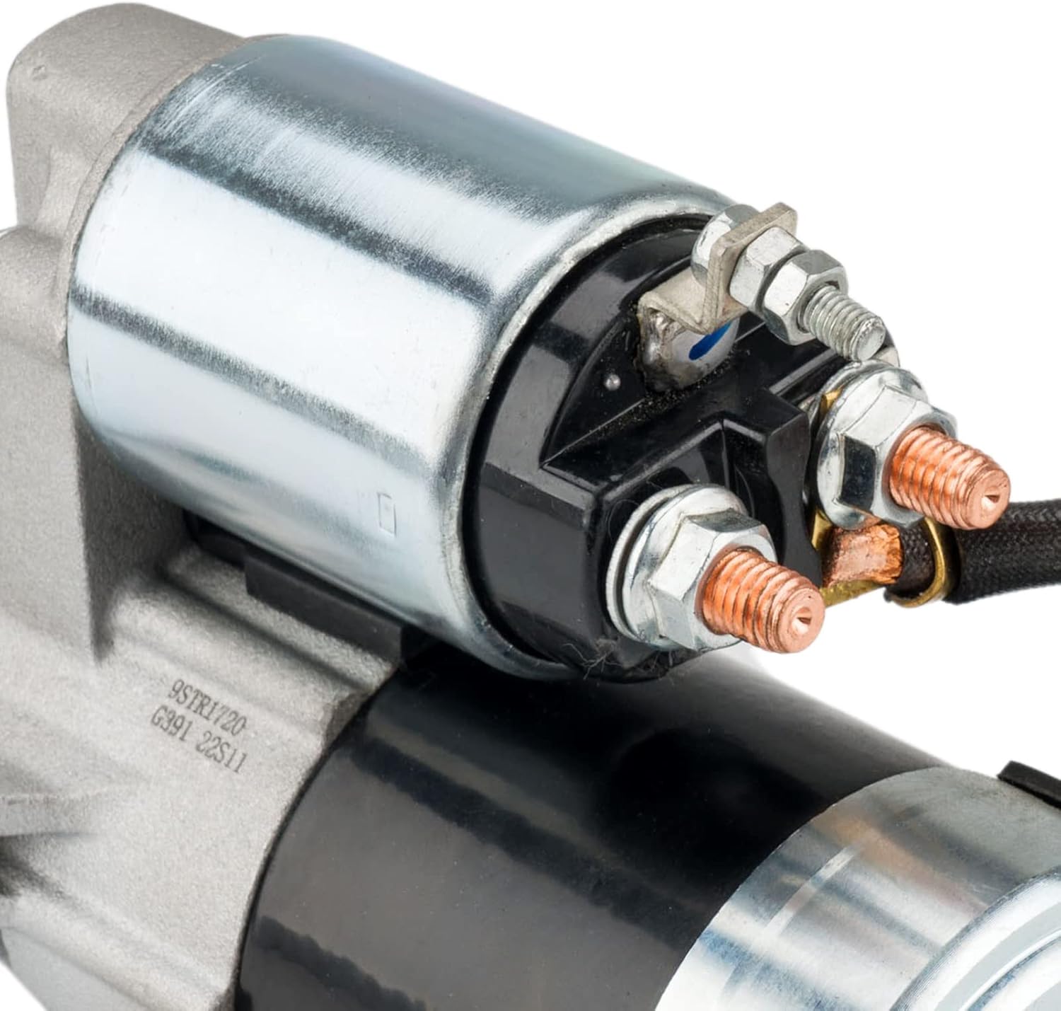 KAC Starter Motor Replacement for Ford for 2006-2009 Fusion/Milan 2.3L, 2010 Fusion/Milan 2.5L, (Mitsubishi Permanent Magnet Gear Reduction, 11-Tooth) 17944N 12V 1.4KW CW