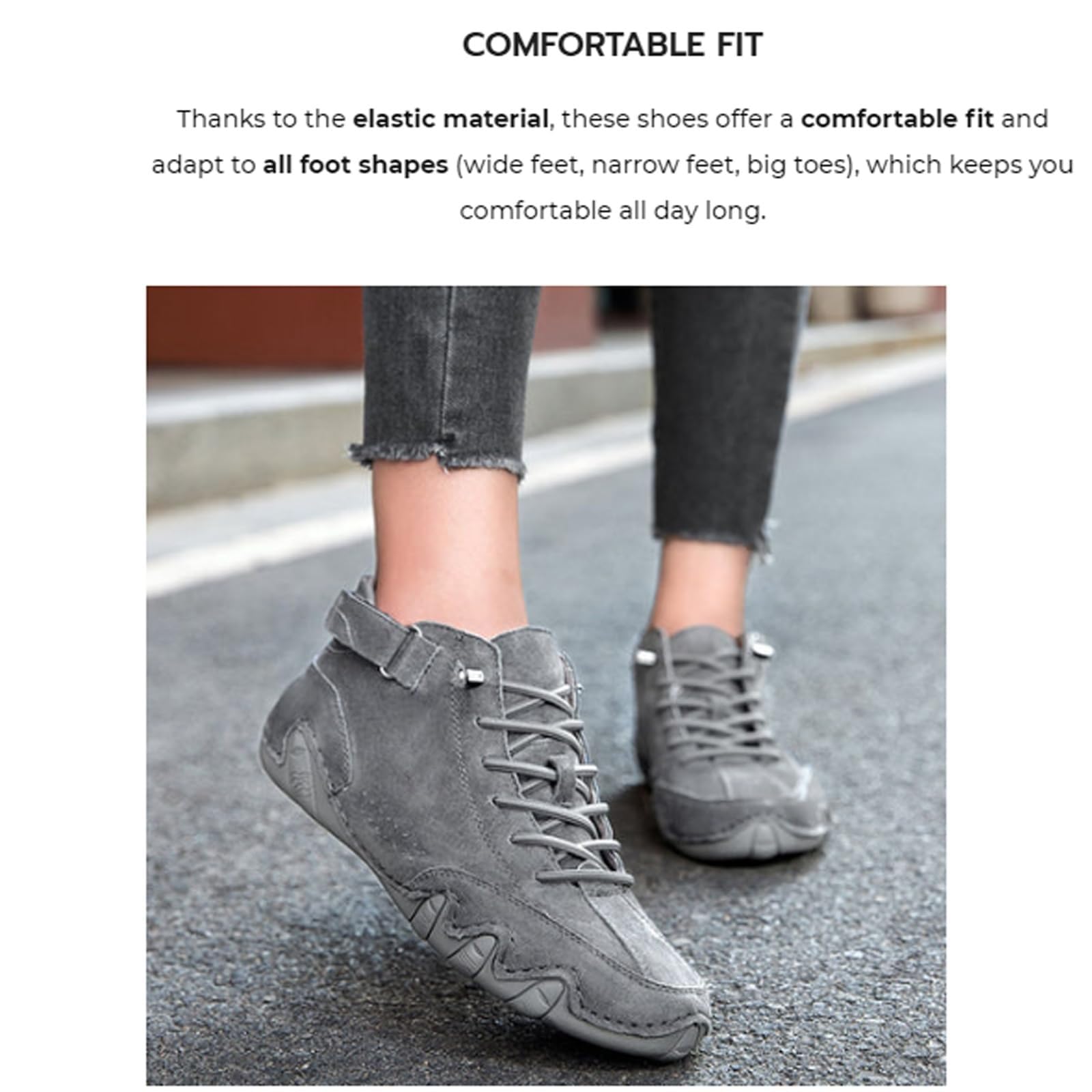 Nevova Zapatos ortopédicos de invierno impermeables para hombre, apoyo del arco del pie