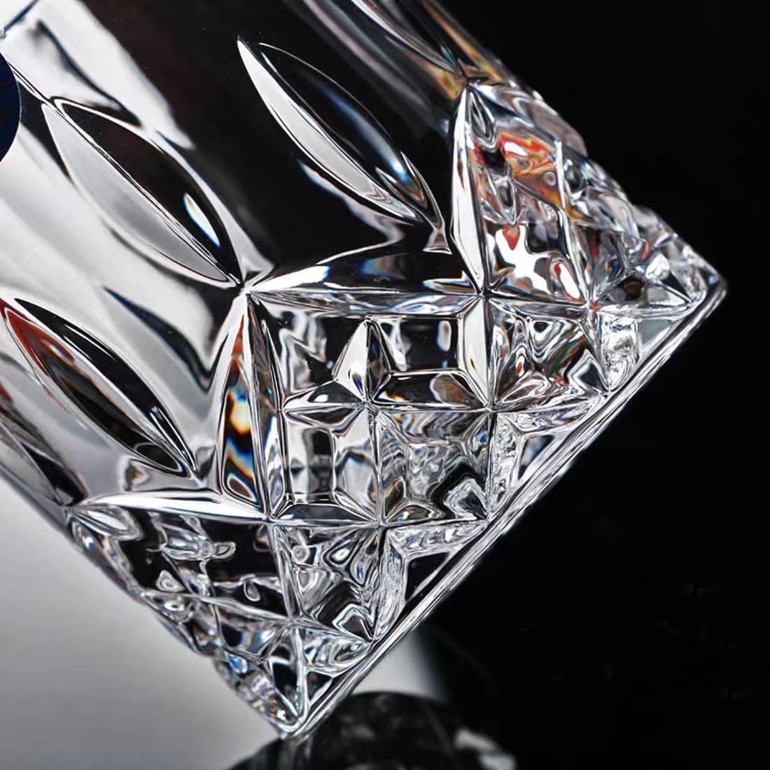 9 Oz Unbreakable Tritan Drinking Glasses Shatterproof Acrylic Glasses Drinkware BPA Free Hard Plastic Cups Reusable Kitchen Water Glasses Drinking Set of 6 (Clear)