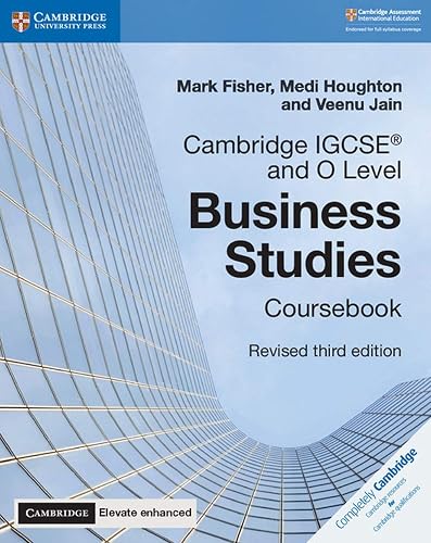Cambridge IGCSE® and O Level Business Studies Revised Coursebook with Digital Access (2 years)