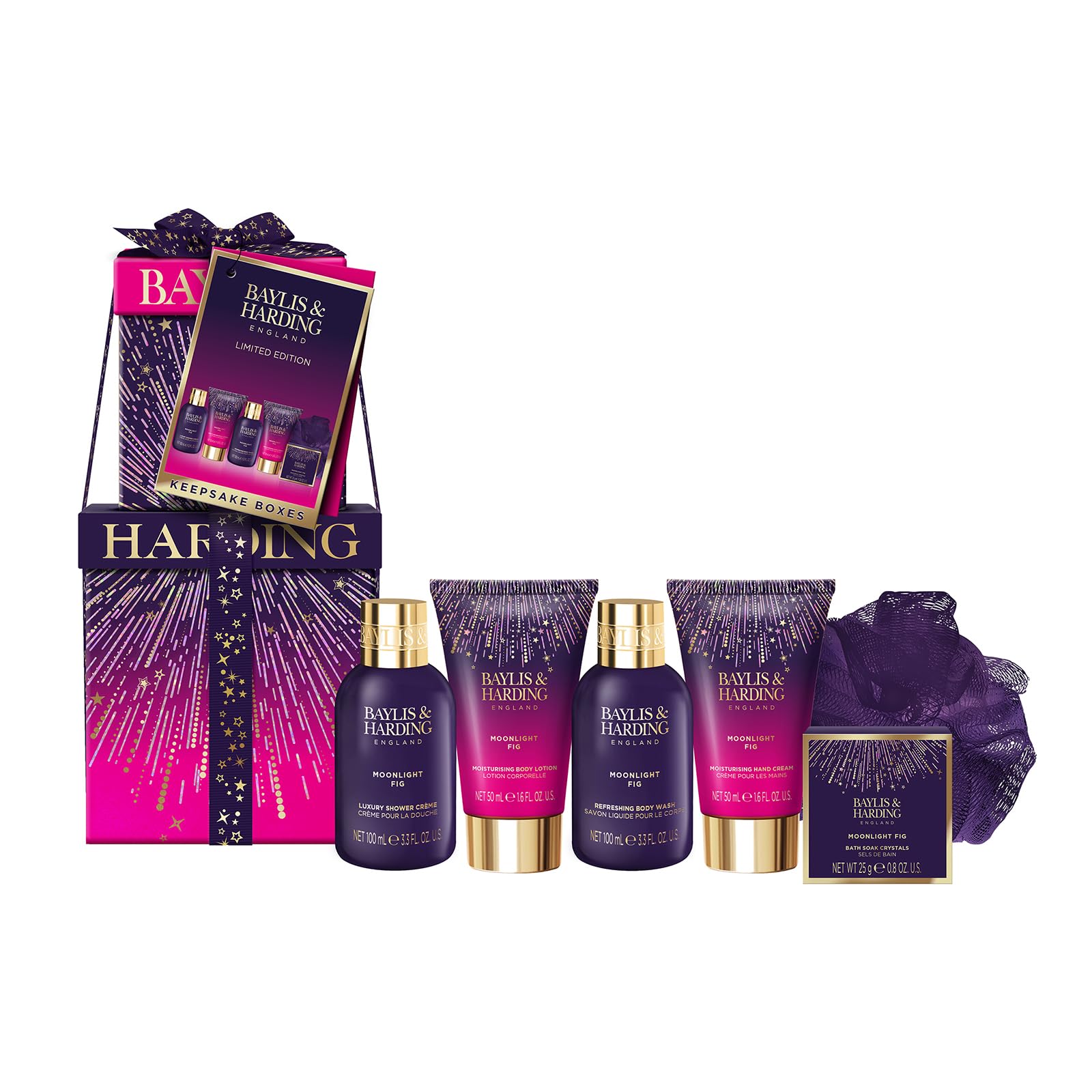 Baylis & HardingMoonlight Fig Luxury Pamper Present Gift Set - Vegan Friendly (Pack of 1)