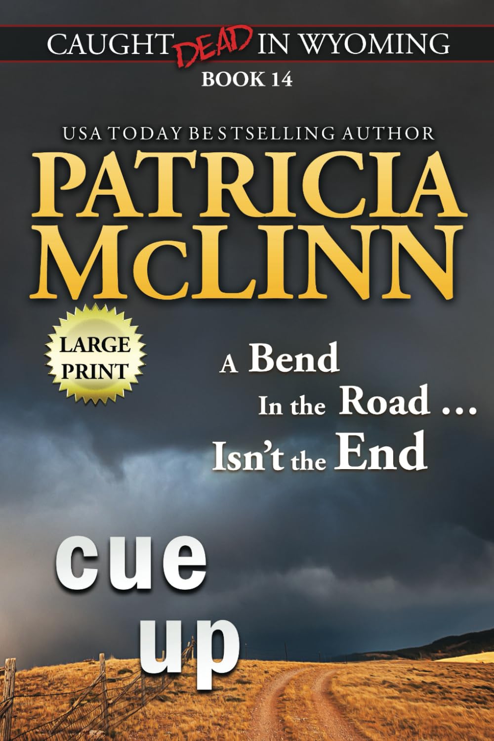 Buy Cue Up: Large Print (Caught Dead in Wyoming, Book 14) — BookShops.in