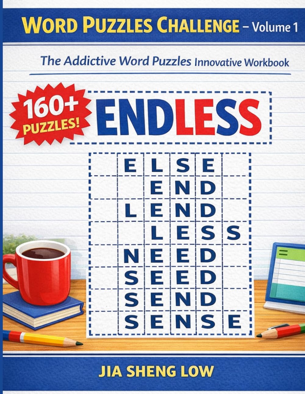 Word Puzzles Challenge - Volume 1: The Addictive Word Puzzles Innovative Workbook