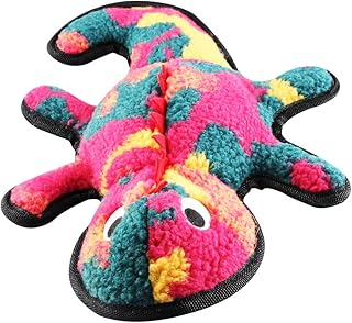 Squeak Dog Toys, IFOYO Durable Camouflage Dinosaur Plush Squeak Toy for Large/Small Dogs