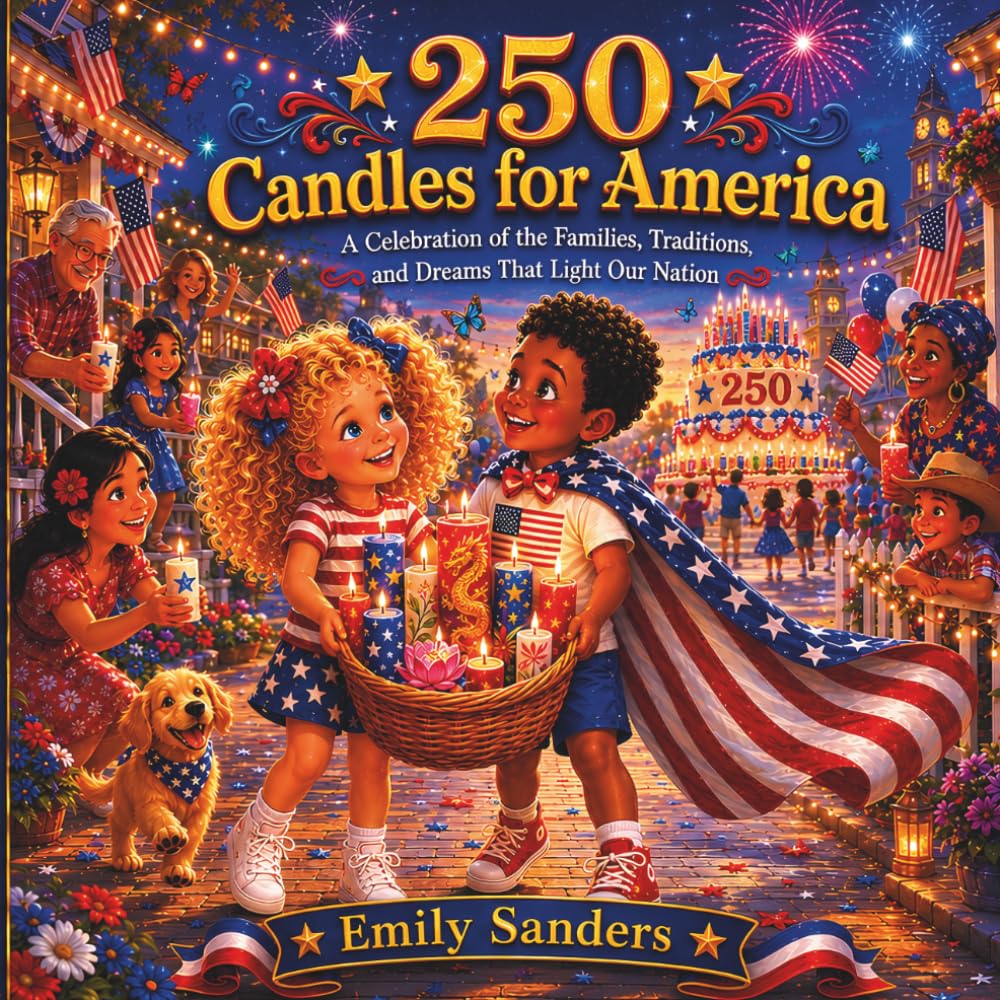 250 Candles for America: A Celebration of Families, Traditions, and Dreams That Light Our Nation (Emma and Marcus Adventures)