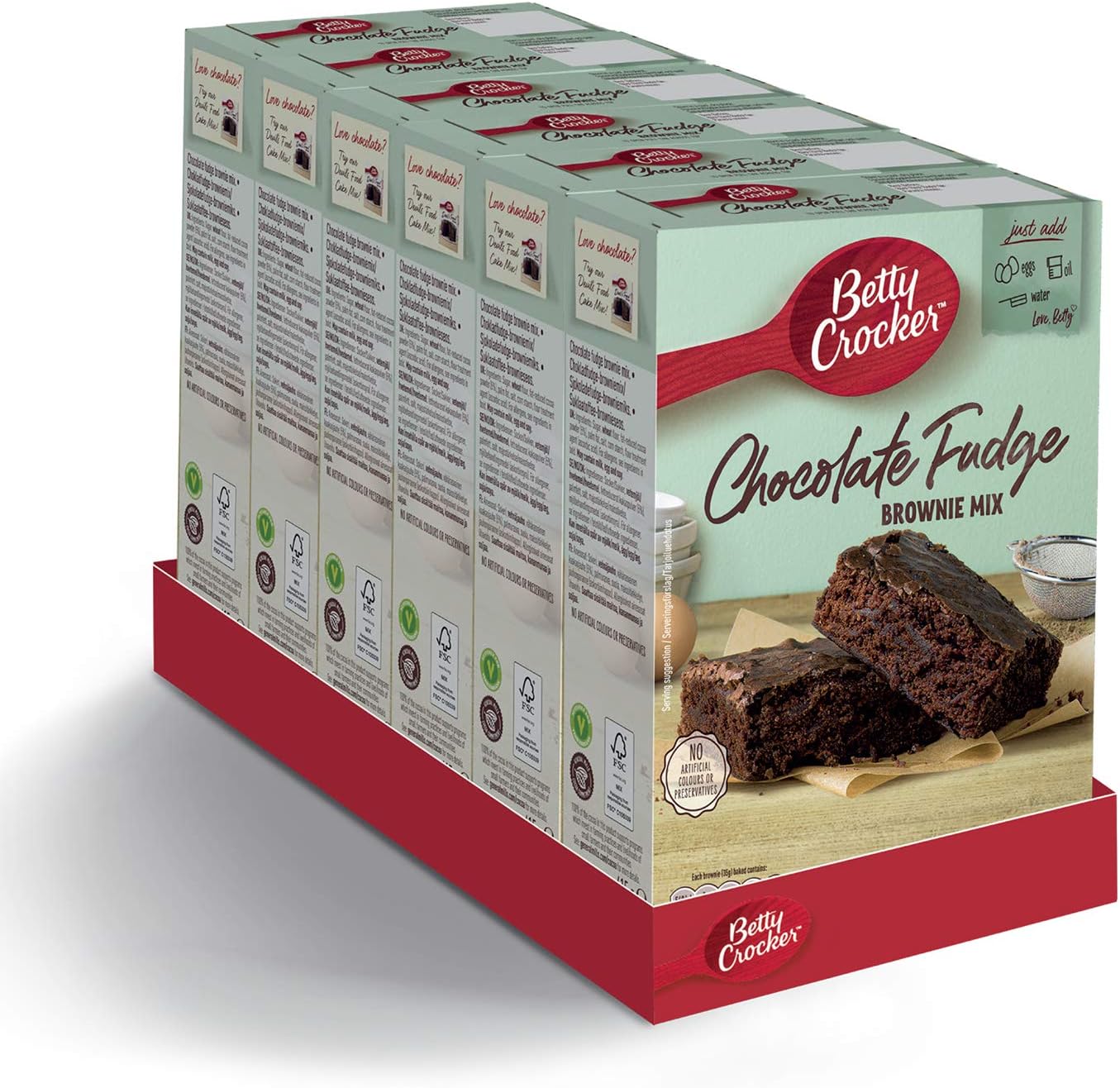Chocolate Fudge Brownie Mix 415g (Pack of 6)