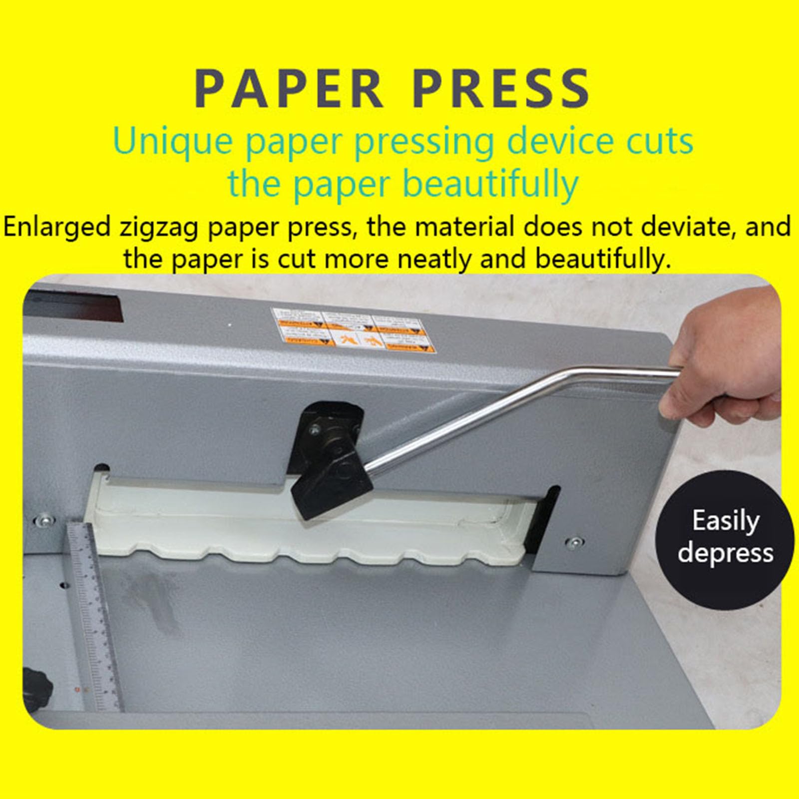 Taglierina per Carta Taglierina per Carta Resistente, taglierina A4 da 12" con Posizionamento della Luce Rossa, capacità di 250 Fogli, per Accessori per Ufficio Scolastico di Fabbrica