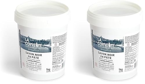 La Corvette Savon Noir en Pâte à l'Huile de Lin