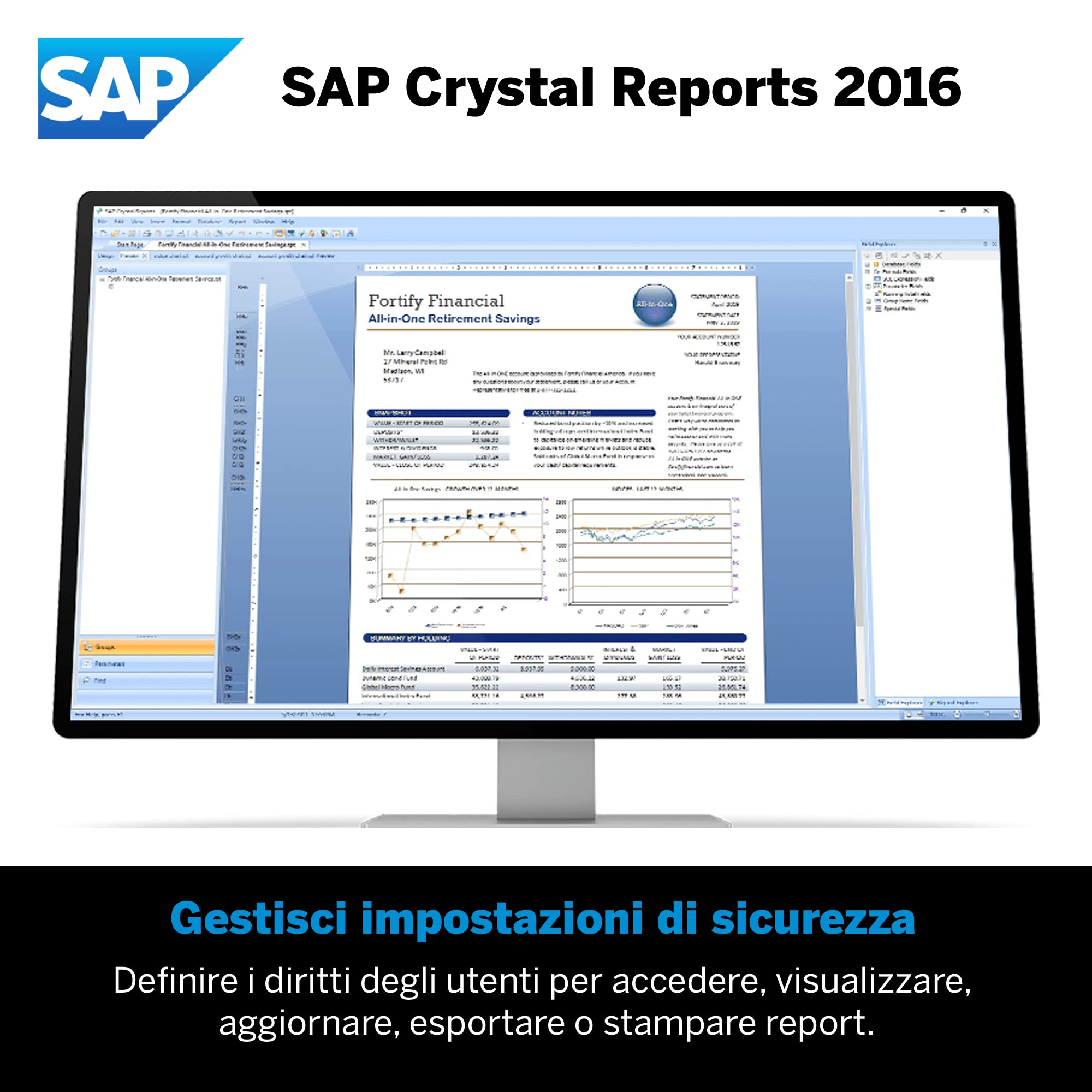 SAP Crystal Reports 2016 Reporting software [32 Bit] [PC Download]