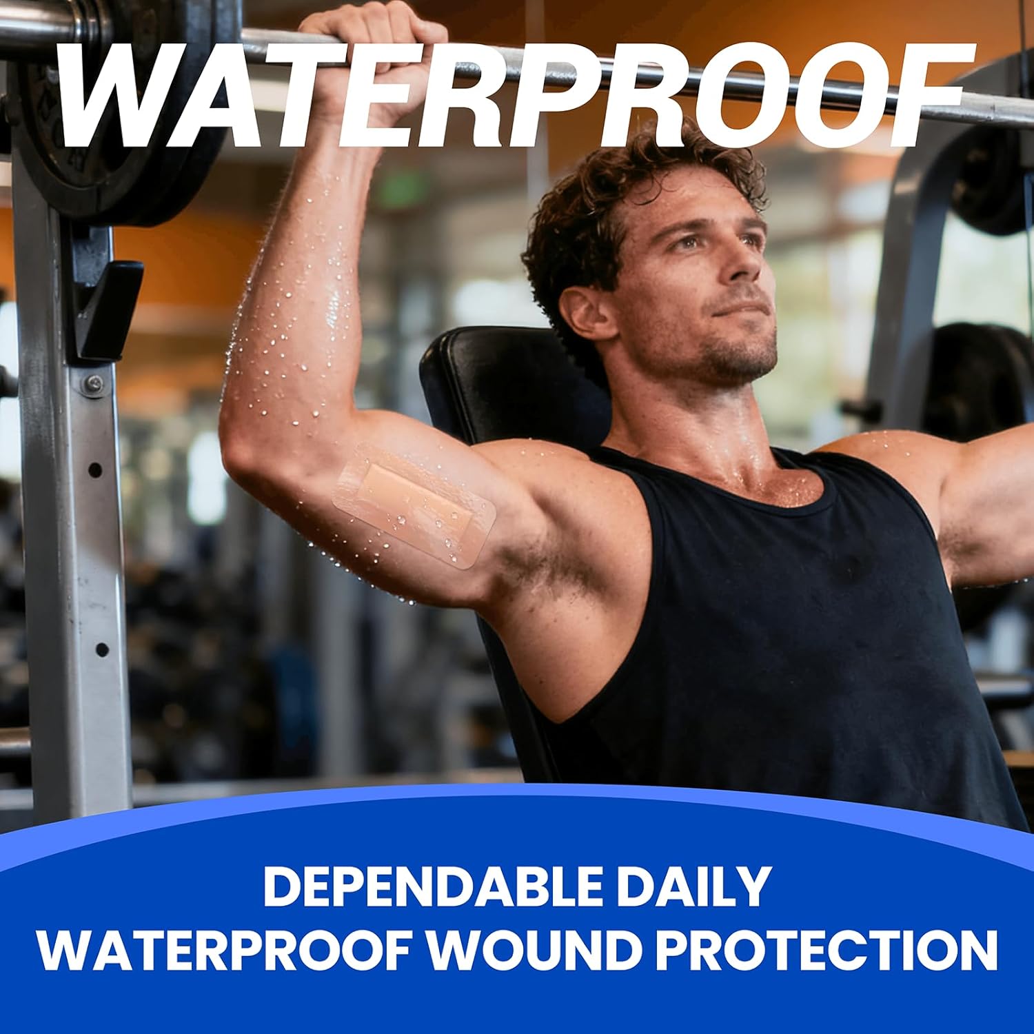 Large Waterproof Bandages 2"X5" Silicone Foam Dressing for Sensitive Skin Wound Care, 10 PCS, Adhesive Cohesive Pad with Border for First Aid, Post Surgical and Trauma Care, Sore, Burn, Pressure - Image 4