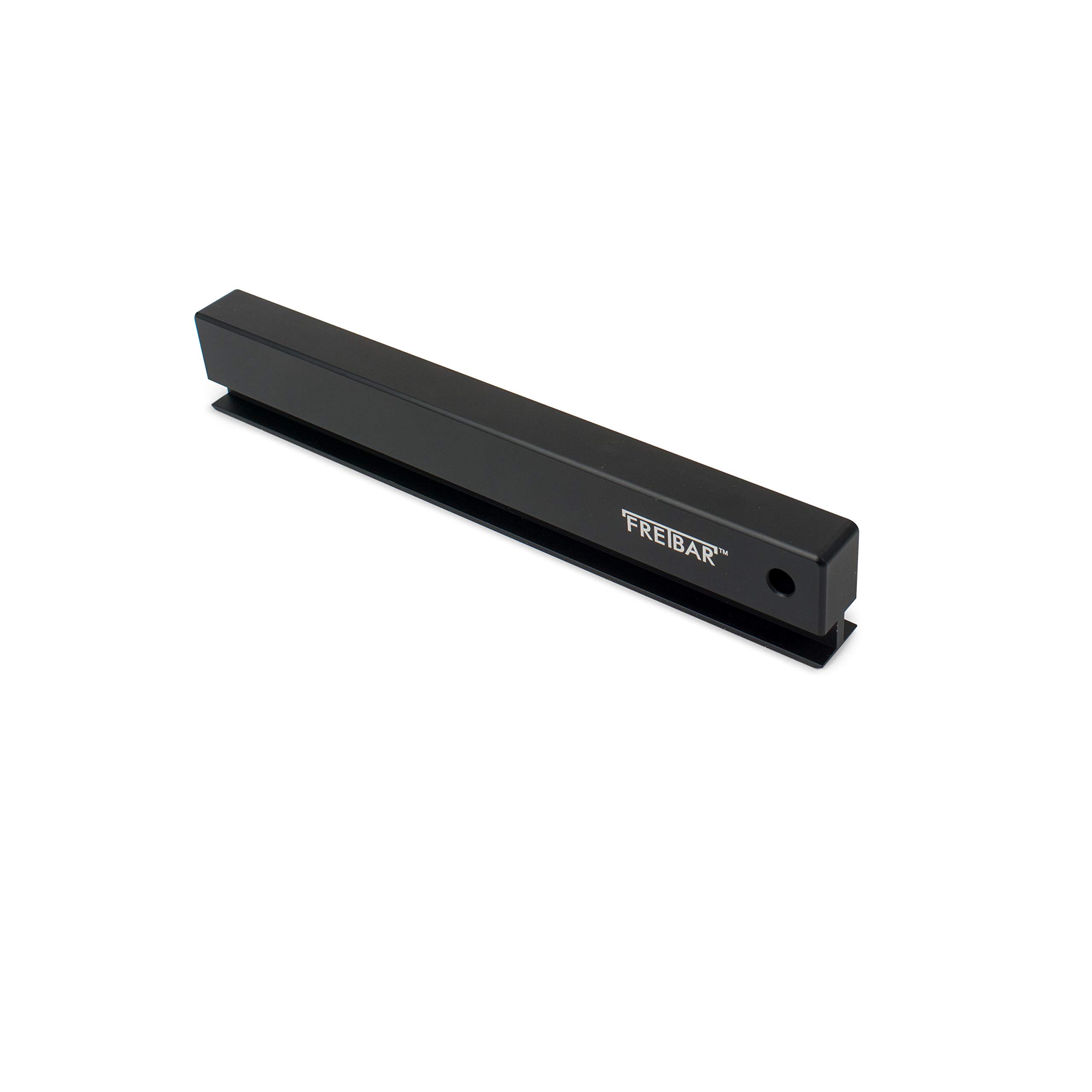 StewMac FretBar nivelador bajo cuerdas de 9" para trastes bajo tensión | Trabaja con las cuerdas montadas y la tensión real del mástil, repartiendo el desgaste sobre una zona de 229 mm.