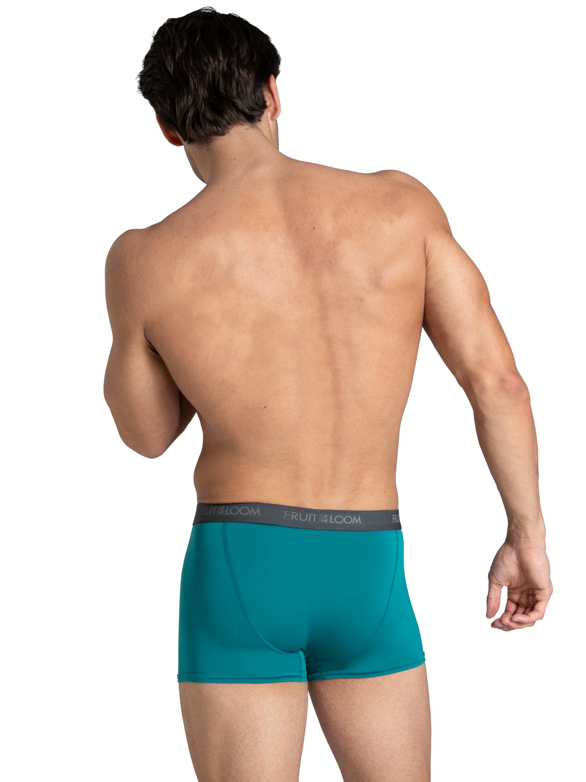 Fruit of the Loom Calzoncillos Tipo Bóxer Elásticos 360 (Secado Rápido Y Absorben La Humedad) Ropa Interior de Hombres Hombre (Pack de 3)