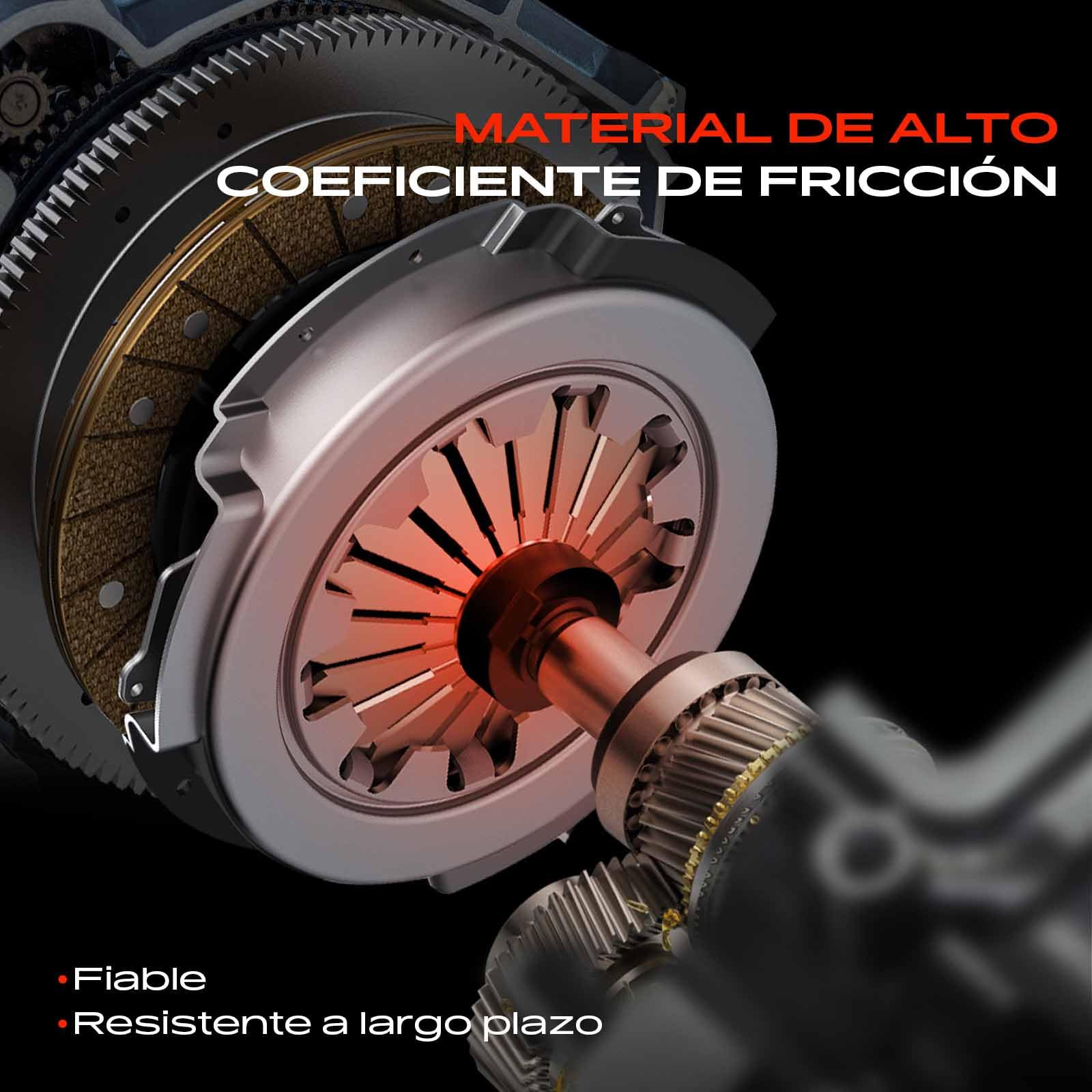 Frankberg Embrague Juego de embrague Compatible con Fiesta V JD JH Fusion JU 2 DY Fiesta V Van Replace# 1434878,2S617A564CA