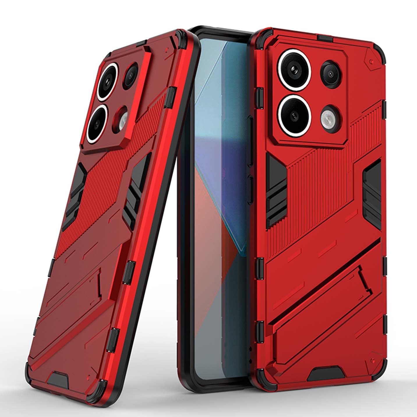 Per Xiaomi Redmi Note 11 5G Custodia, Slim Ring Armour Shockproof Con Stand - Foto 12