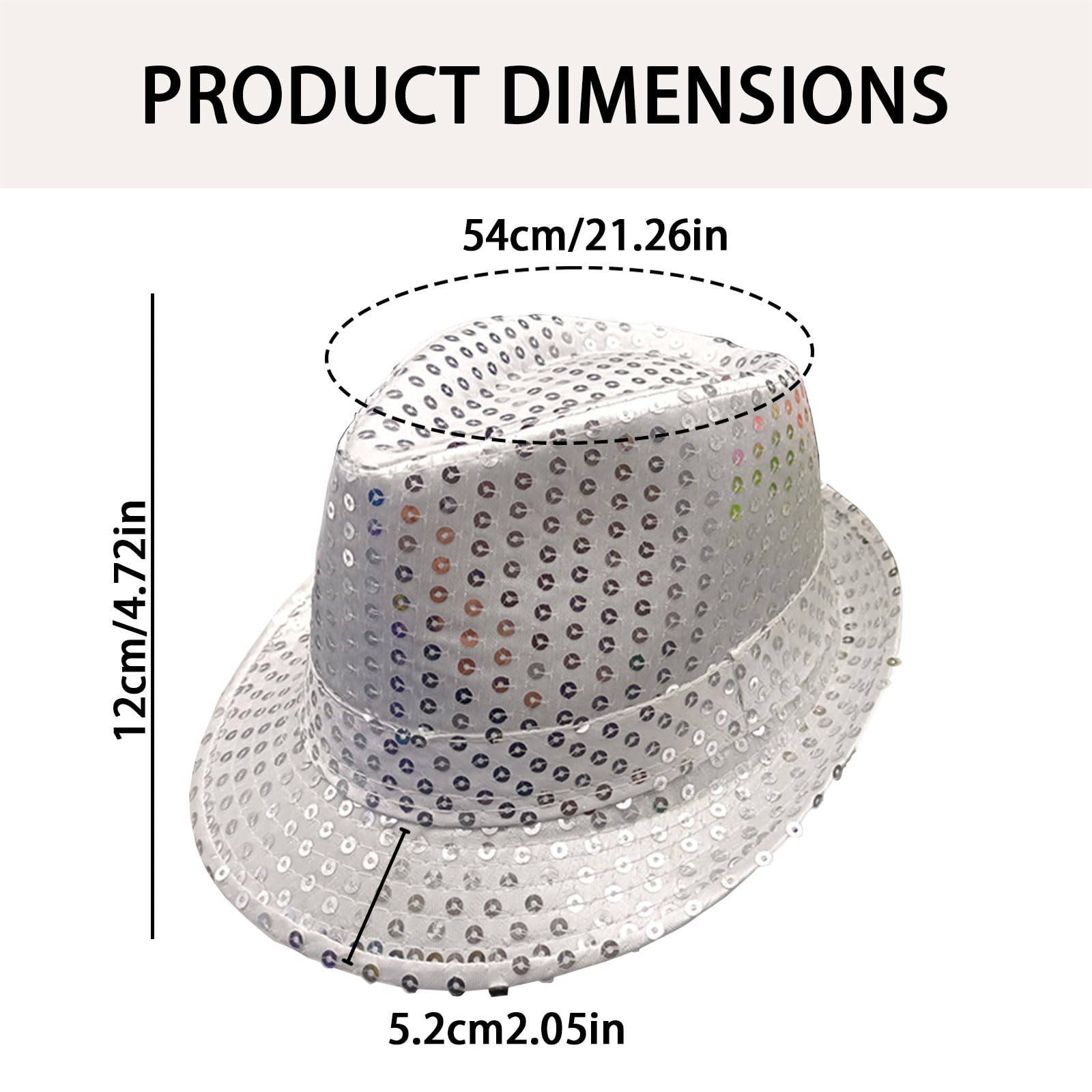 AWAVM Costume Kids Hat for Boy Girls Western Jazz Dance Hat - Image 2