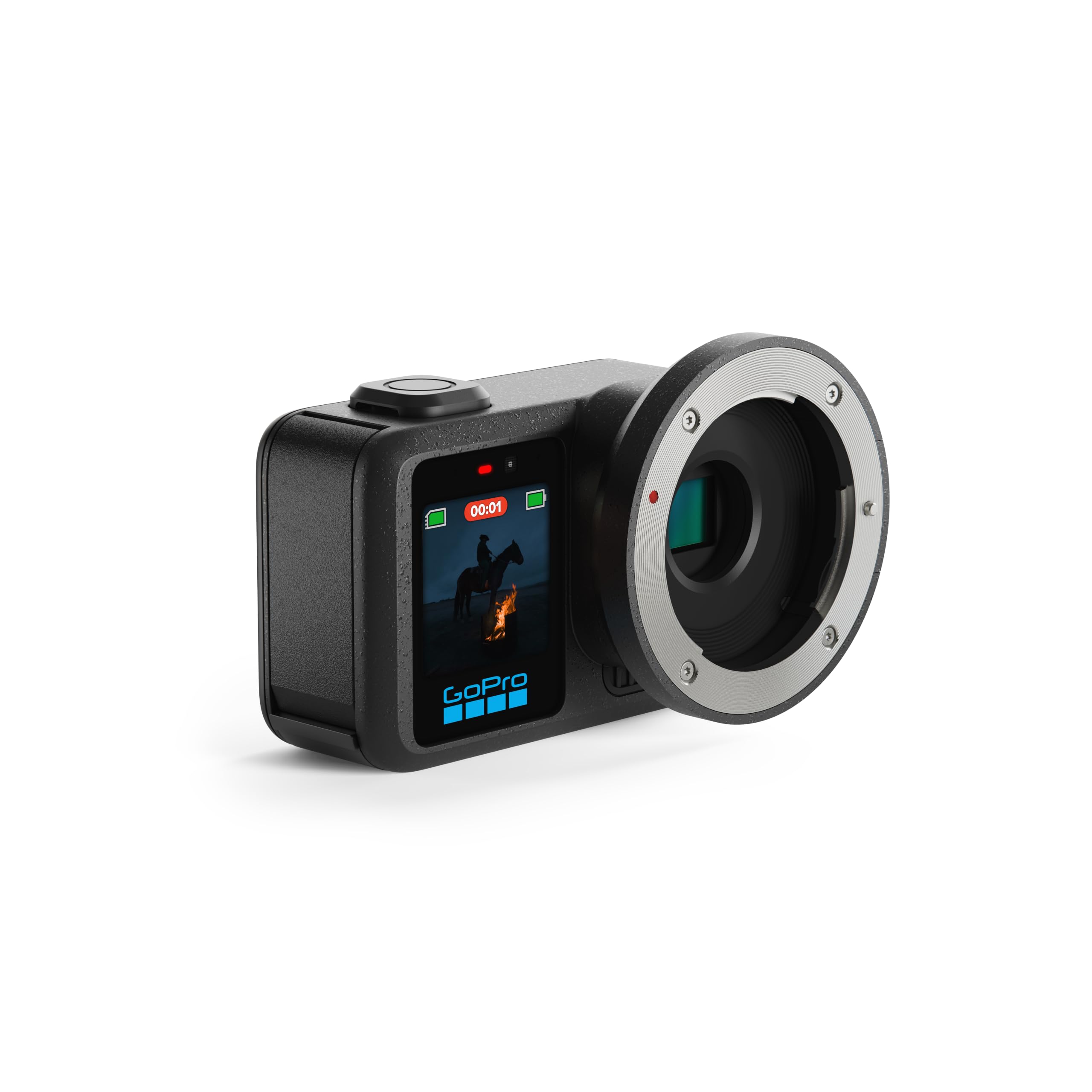 GoPro Mission 1 Pro Ils - Boîtier de caméra cinéma Compact pour objectifs Micro 4/3 avec vidéo 8K60, capteur 1", Performances avancées en Basse lumière, Photos 50 MP, ralenti 960 IPS, stabilisation