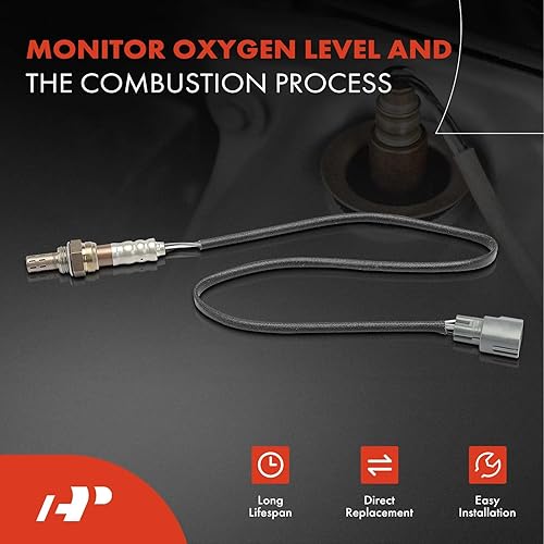 Miniatura 2 de A-Premium Sensor de oxígeno O2 compatible con Subaru Outback 2004-2009, Forester 2006-2010, Impreza 2006-2011, Legacy 2004/2006-2009 y Saab 9-2X