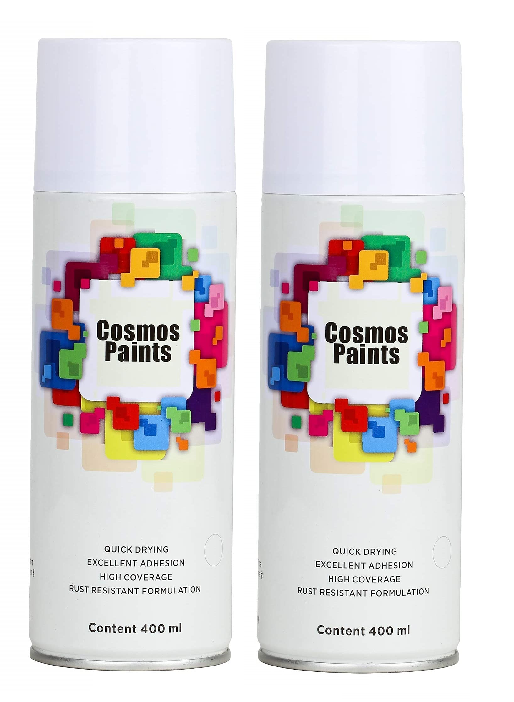 Cosmos Paints Spray (Matt White, 400ml) - Pack of 2 (B08P9TQHS6) Amazon Price History, Amazon Price Tracker
