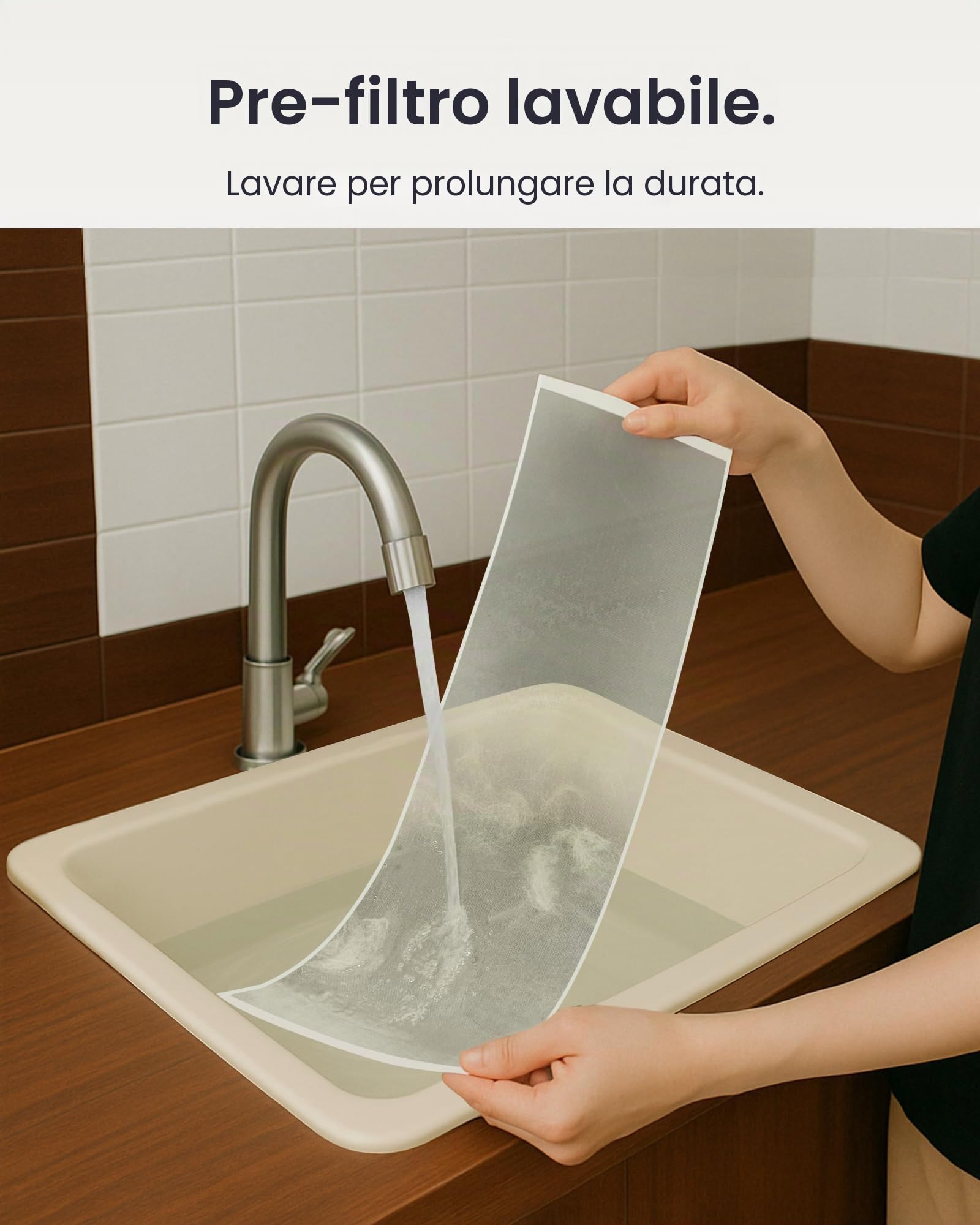 SwitchBot Filtro di ricambio per purificatore d'aria, confezione da 2, filtro per animali domestici 3 in 1 per purificatore d'aria