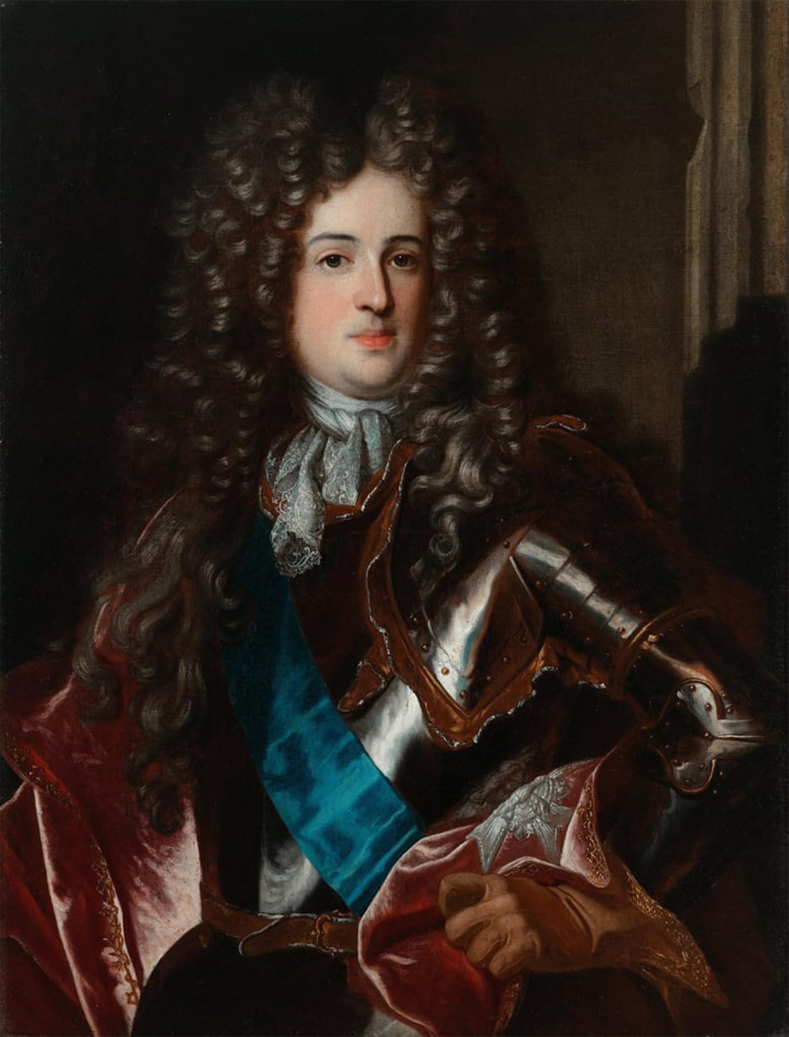 Artxlxxbn No Frame Famous Painting Art Wall Decor Abstract Art Picture Portrait Of Aleksander Benedykt Stanislaw Sobieski By Hyacinthe Rigaud Animal Pictures For Home Decor 60X90cm